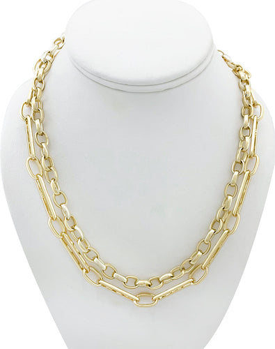 Link & Chain Necklace